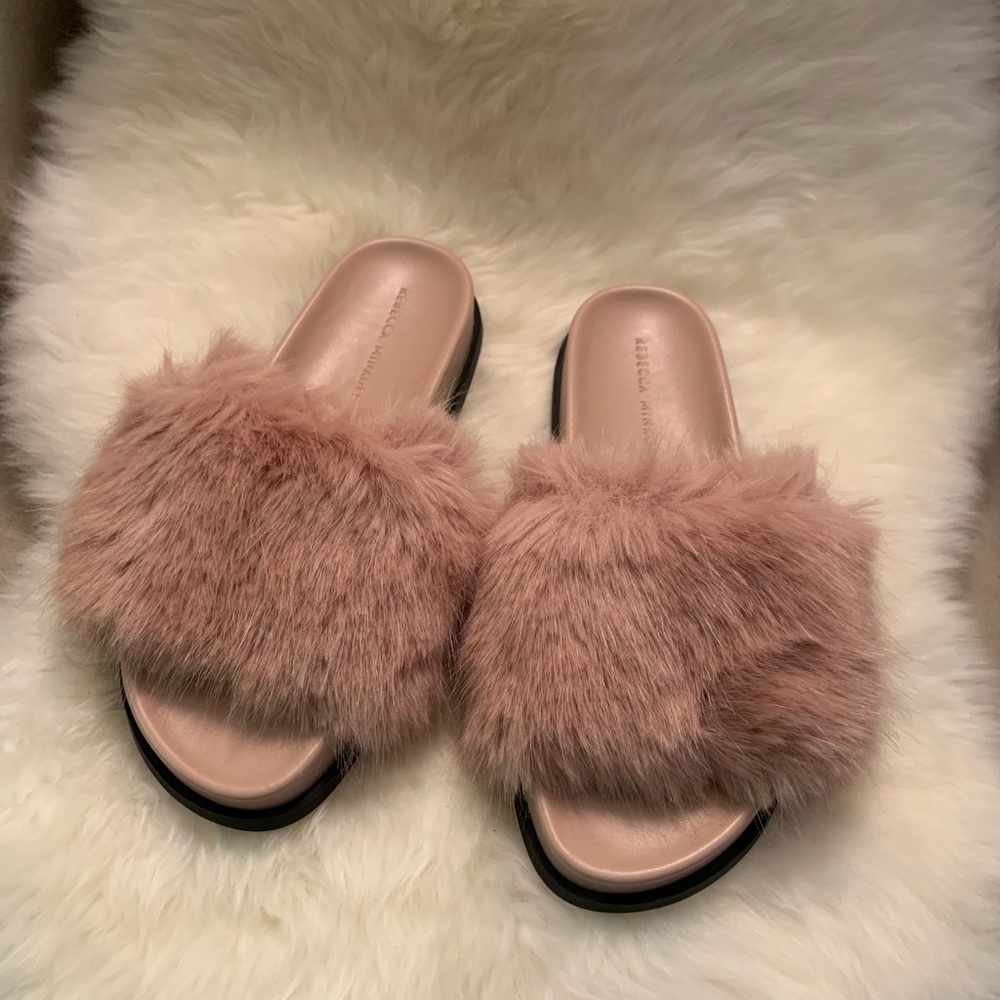 Rebecca Minkoff -Sammi Fur Slides